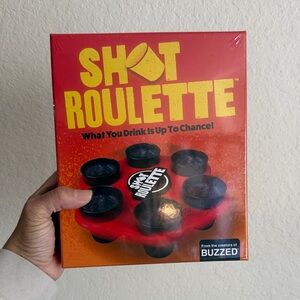Shot Roulette Party Game - Red